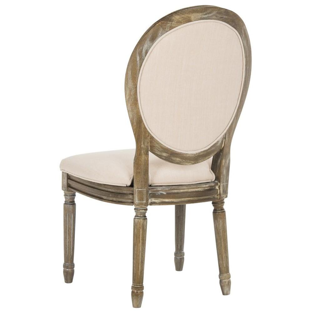 HOLLOWAY TUFTED OVAL SIDE CHAIR, FOX6235B-SET2