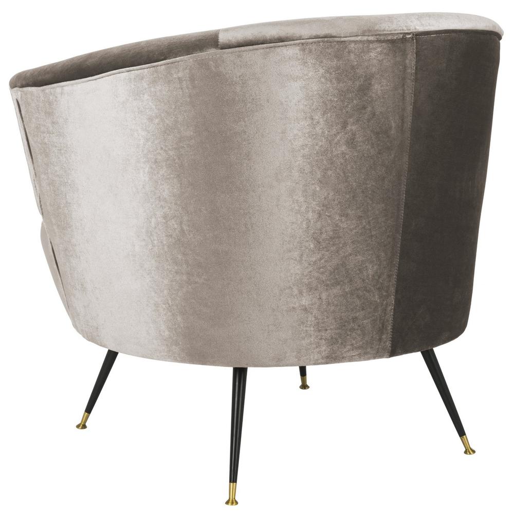 ARLETTE VELVET RETRO MID CENTURY ACCENT CHAIR, FOX6257A