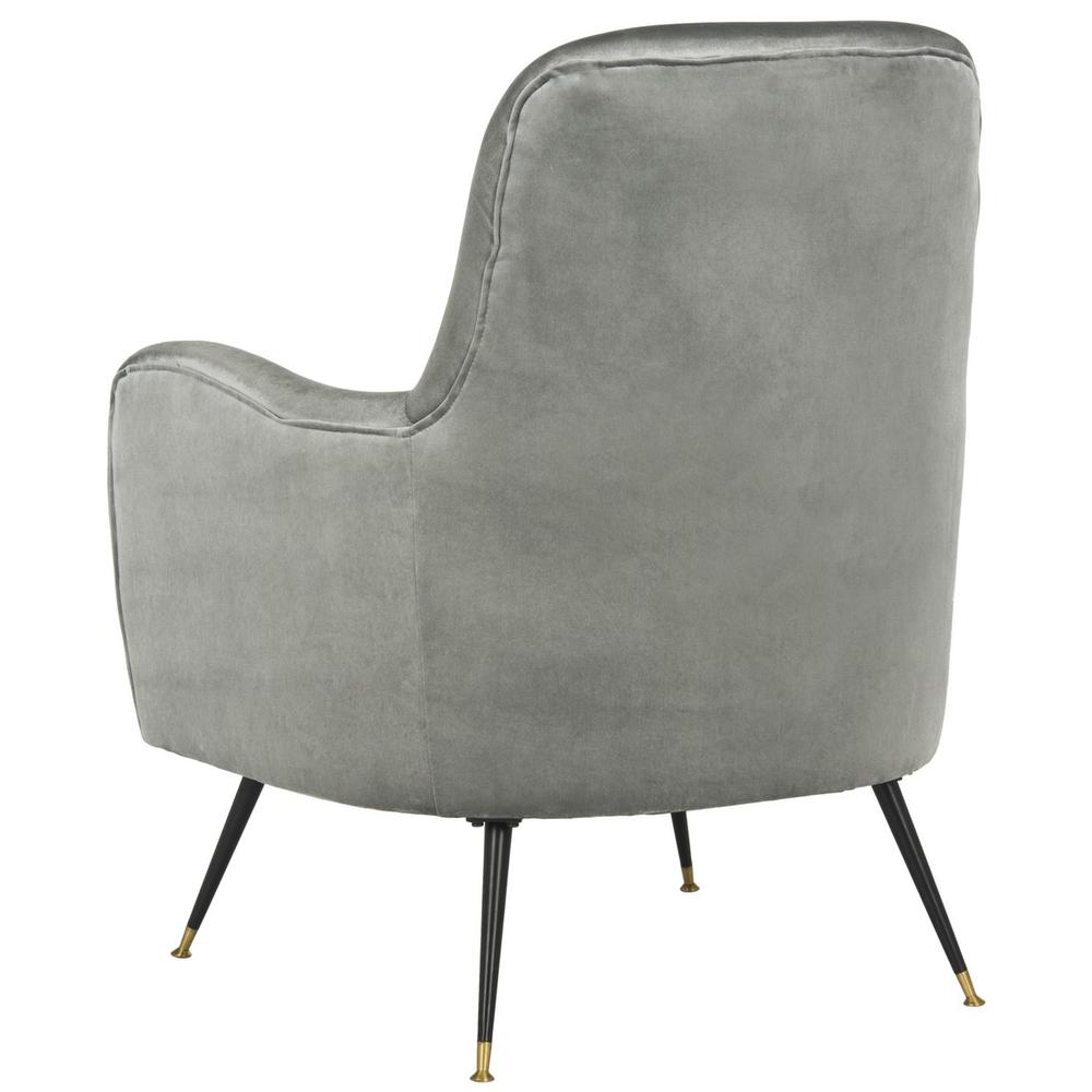 NOELLE VELVET RETRO MID CENTURY ACCENT CHAIR