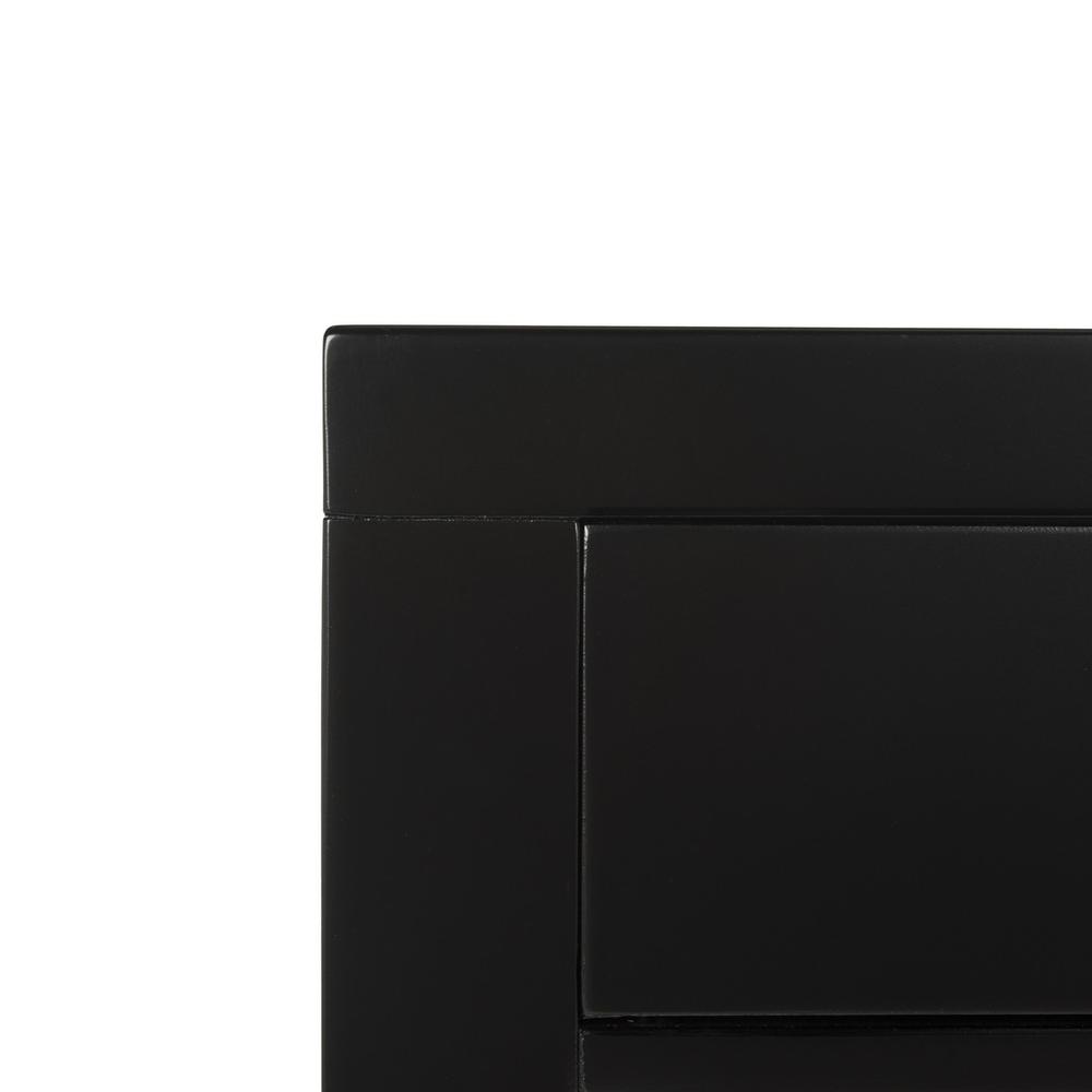 NERO 3 DRAWER NIGHTSTAND