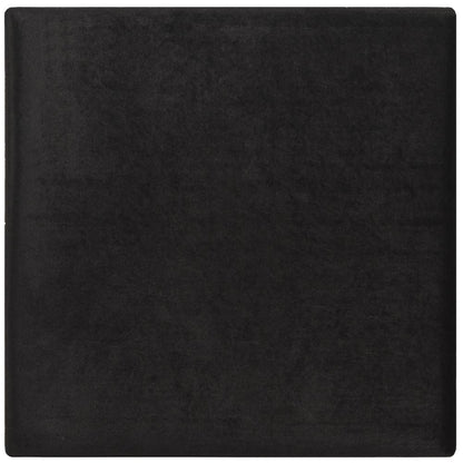 ROWAN CONTEMPORARY GLAM VELVET SQUARE OTTOMAN, FOX6288A