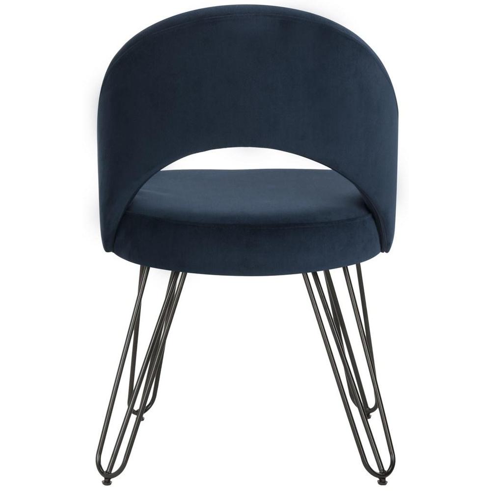 JORA VELVET RETRO DINING CHAIR