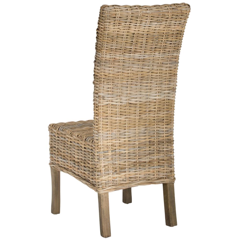 QUAKER 19''H RATTAN  SIDE CHAIR