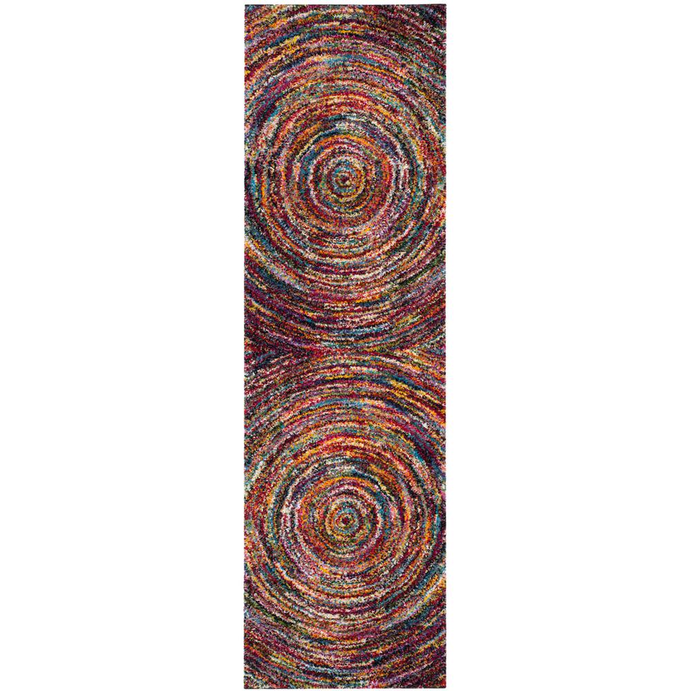 FIESTA SHAG, MULTI, 2'-3" X 6', Area Rug, FSG360M-26