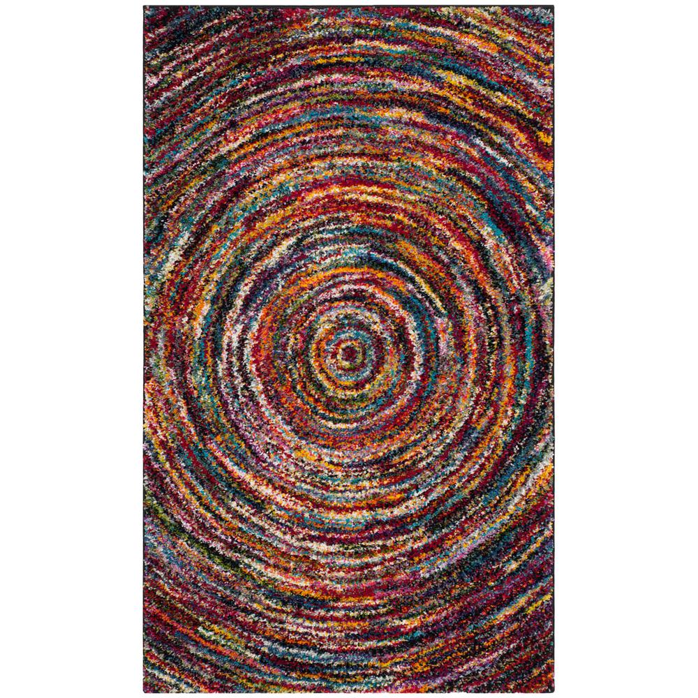 FIESTA SHAG, MULTI, 3' X 5', Area Rug, FSG360M-3