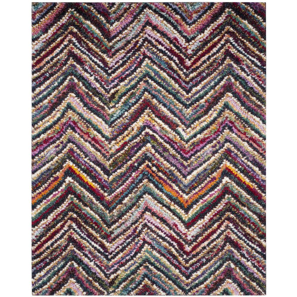 FIESTA SHAG, MULTI, 8' X 10', Area Rug, FSG363M-8