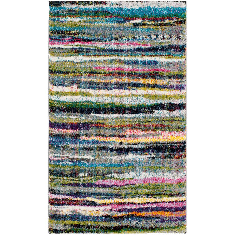 FIESTA SHAG, MULTI, 3' X 5', Area Rug, FSG367M-3