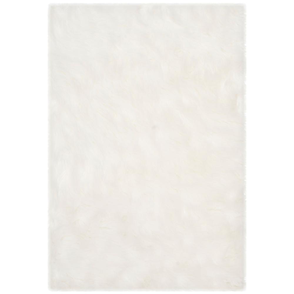 FAUX SHEEP SKIN, IVORY, 2' X 3', Area Rug, FSS235A-2
