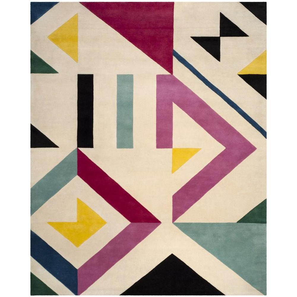 FIFTH AVENUE, IVORY / MULTI, 8' X 10', Area Rug, FTV114A-8