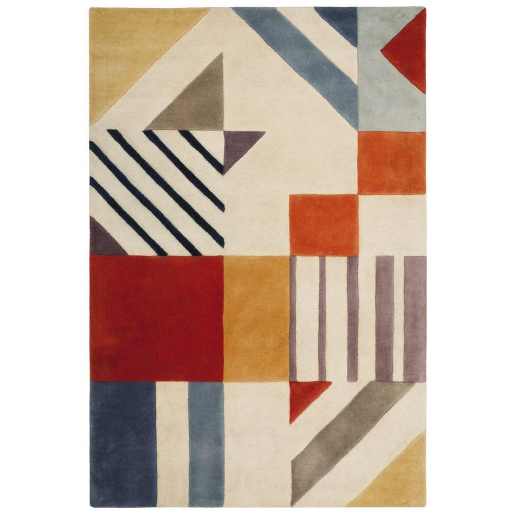FIFTH AVENUE, IVORY / MULTI, 4' X 6', Area Rug, FTV120A-4