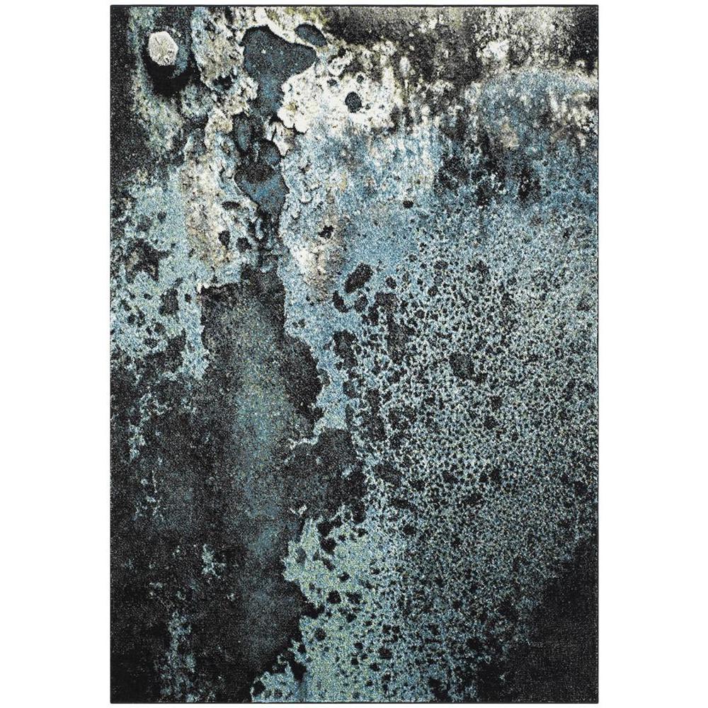 GLACIER, BLUE / MULTI, 5'-3" X 7'-6", Area Rug, GLA124B-5