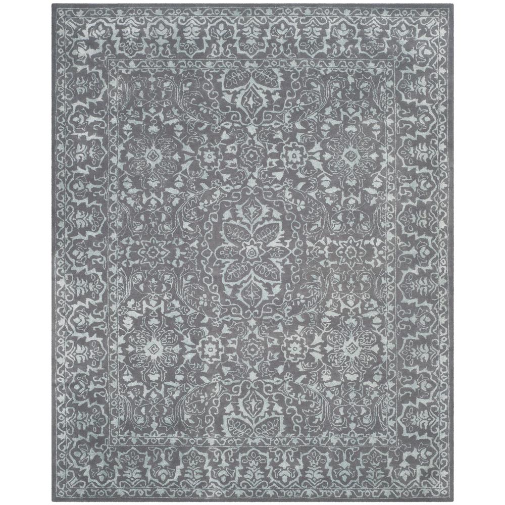 GLAMOUR, OPAL / GREY, 8' X 10', Area Rug