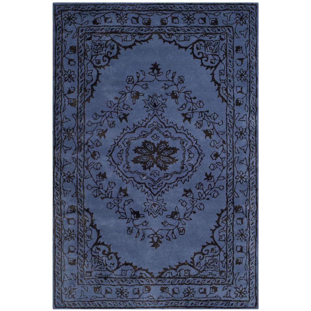 GLAMOUR, PURPLE, 4' X 6', Area Rug