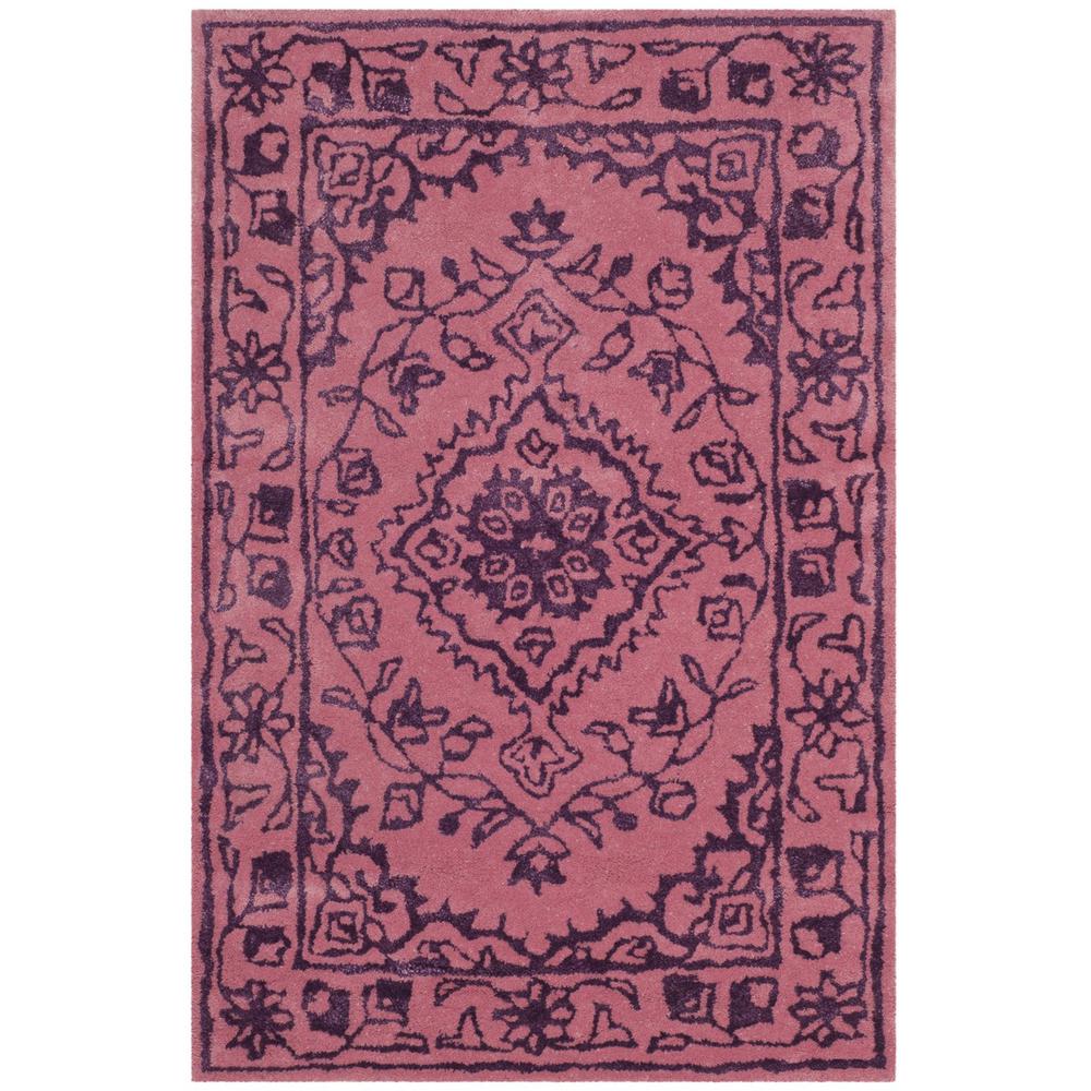 GLAMOUR, PINK, 2' X 3', Area Rug