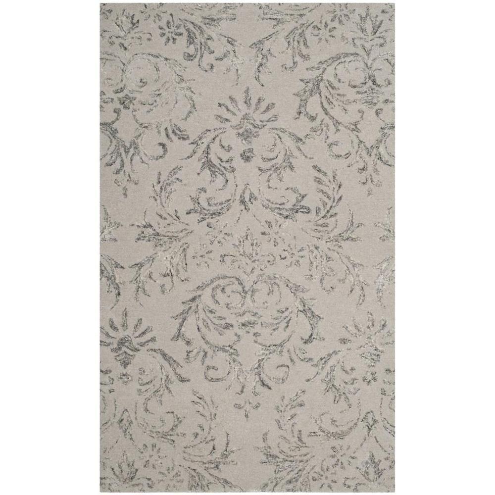 GLAMOUR, GREY, 3' X 5', Area Rug