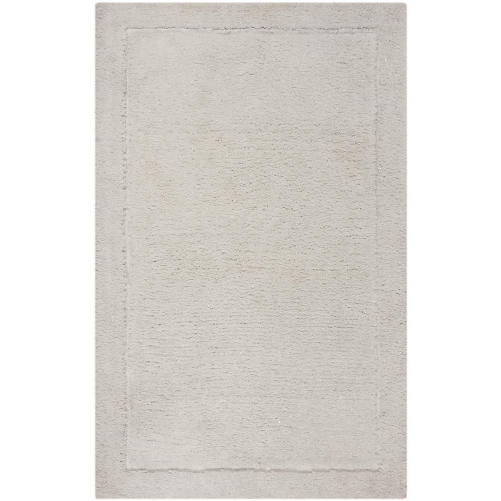 GLAMOUR SHAG, IVORY, 5' X 8', Area Rug