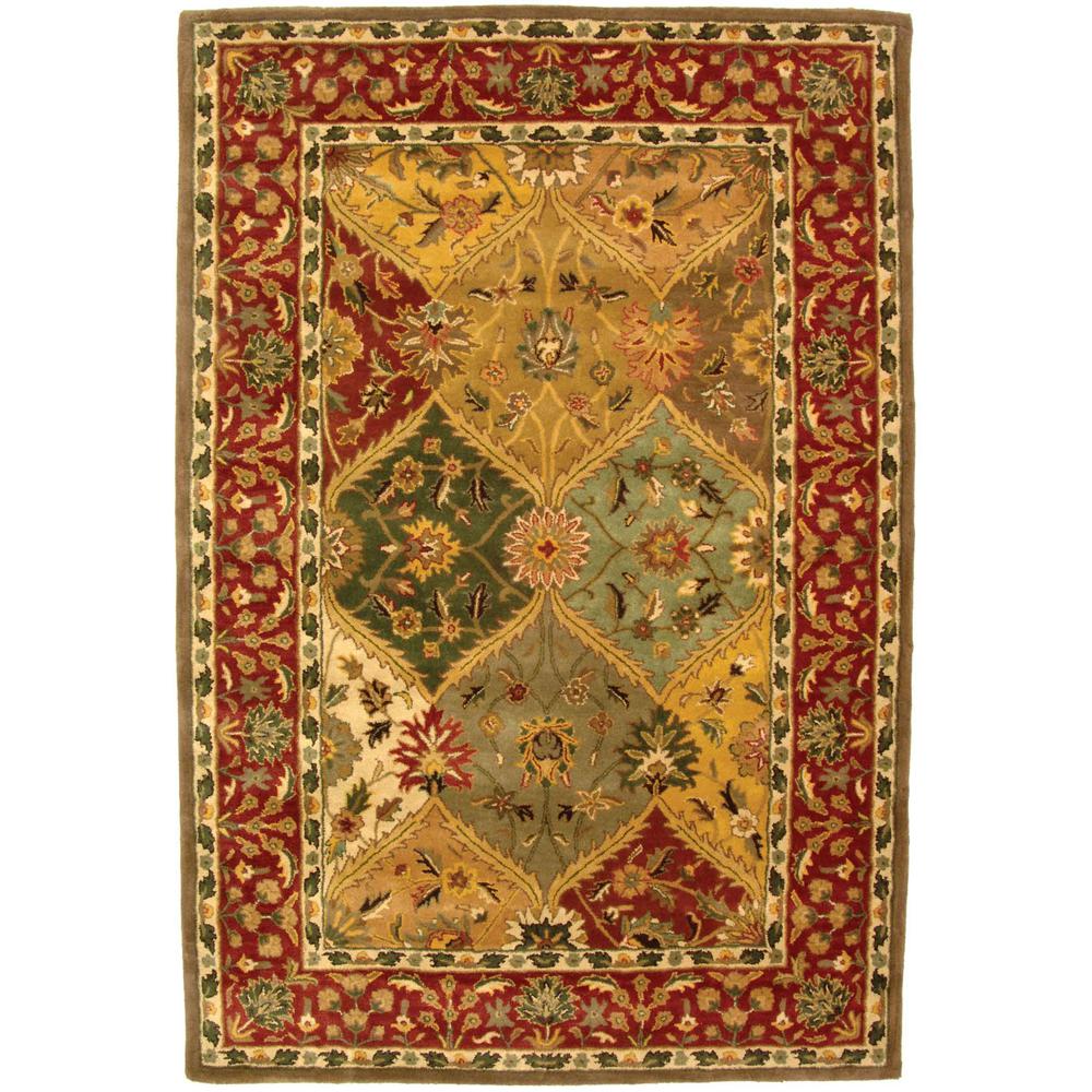 HERITAGE, MULTI, 6' X 9', Area Rug