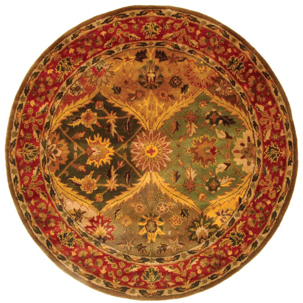 HERITAGE, MULTI, 6' X 6' Round, Area Rug
