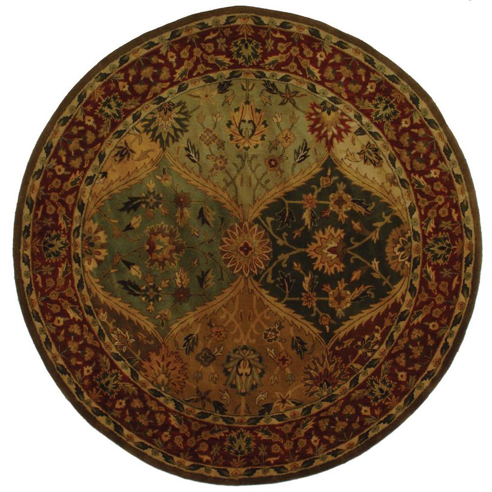 HERITAGE, MULTI, 8' X 8' Round, Area Rug
