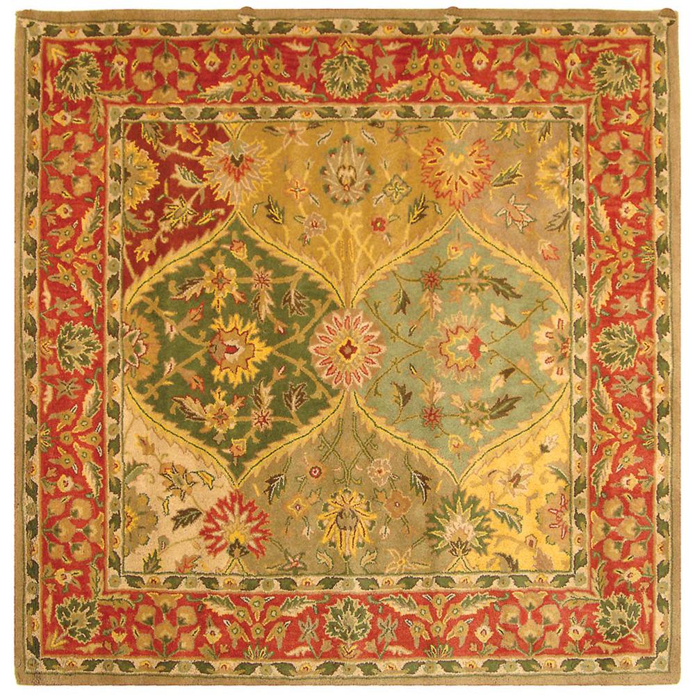 HERITAGE, MULTI, 8' X 8' Square, Area Rug