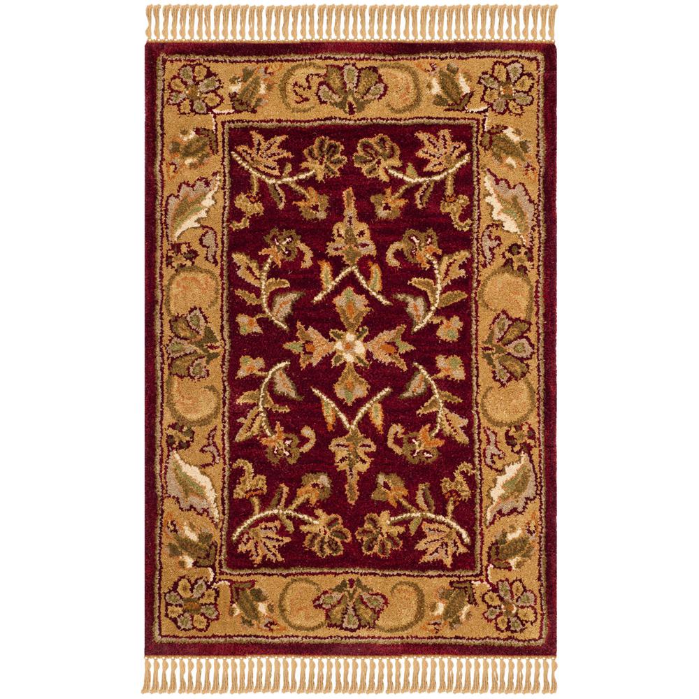 HERITAGE, RED / GOLD, 2' X 3', Area Rug, HG170A-2
