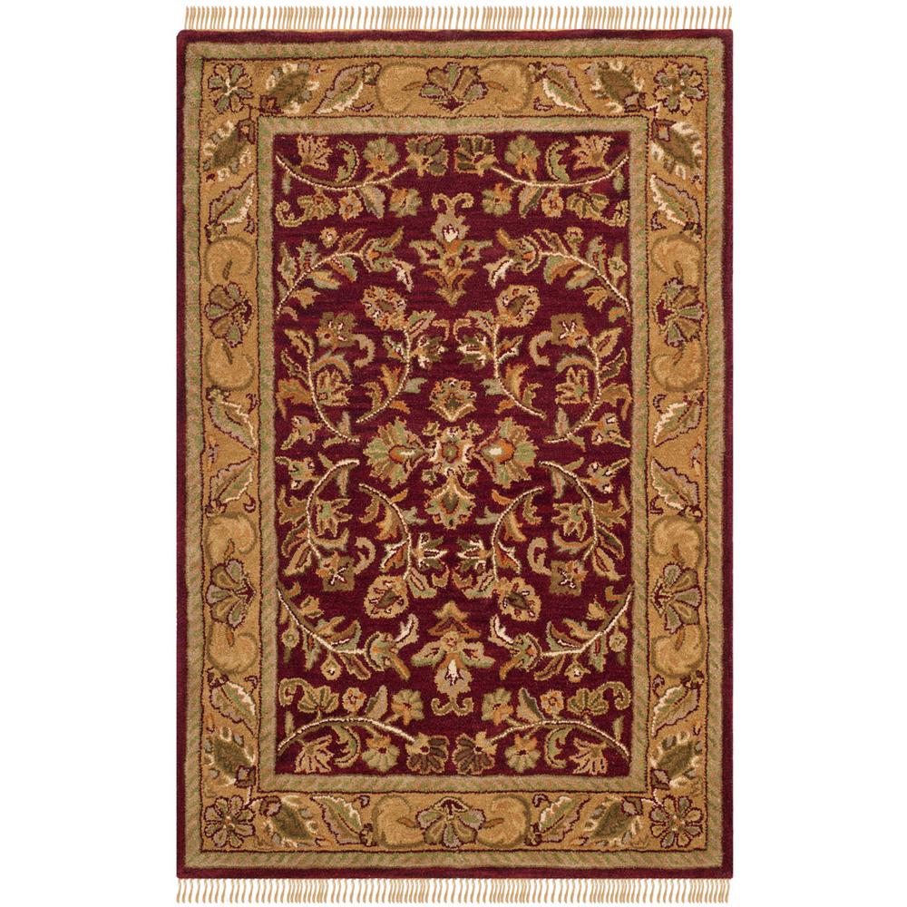 HERITAGE, RED / GOLD, 4' X 6', Area Rug, HG170A-4
