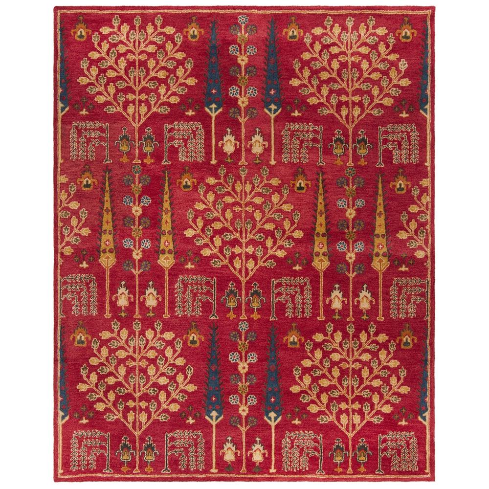 HERITAGE, RED / MULTI, 8' X 10', Area Rug, HG418Q-8
