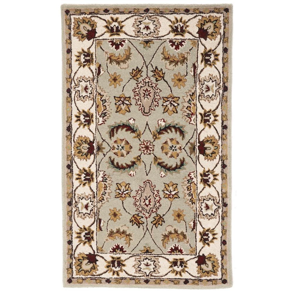 HERITAGE, SAGE / IVORY, 3' X 5', Area Rug