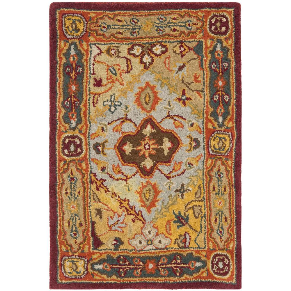 HERITAGE, MULTI, 2'-0" X 3'-0", Area Rug