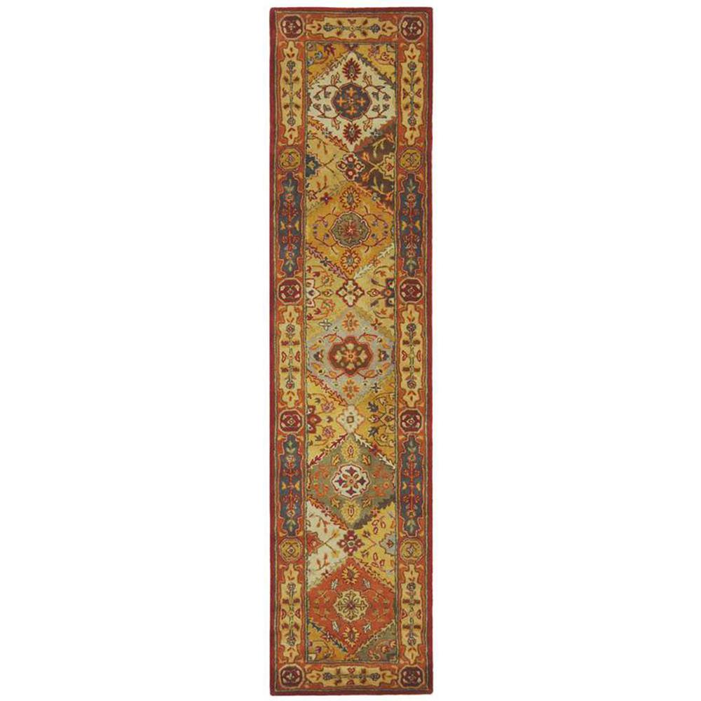 HERITAGE, MULTI, 2'-3" X 8', Area Rug, HG512A-28