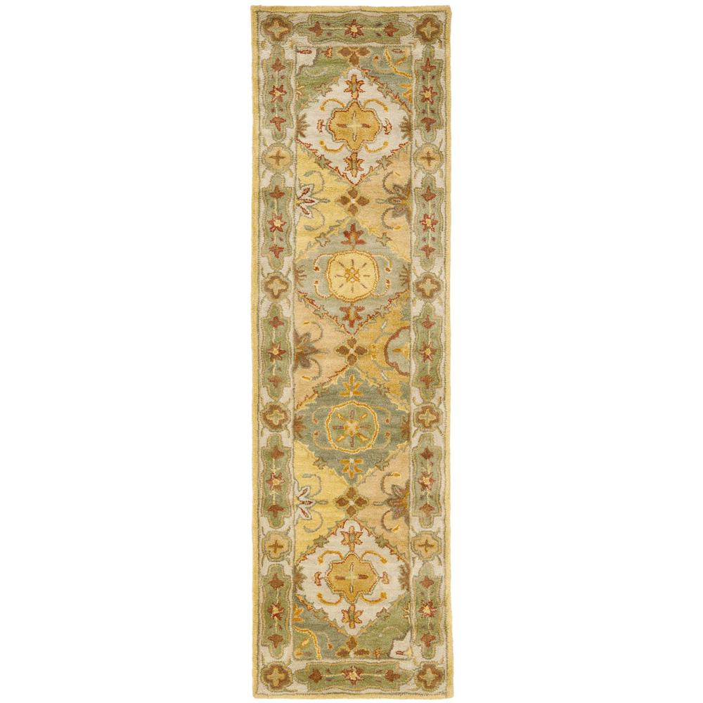 HERITAGE, MULTI / IVORY, 2'-3" X 8', Area Rug