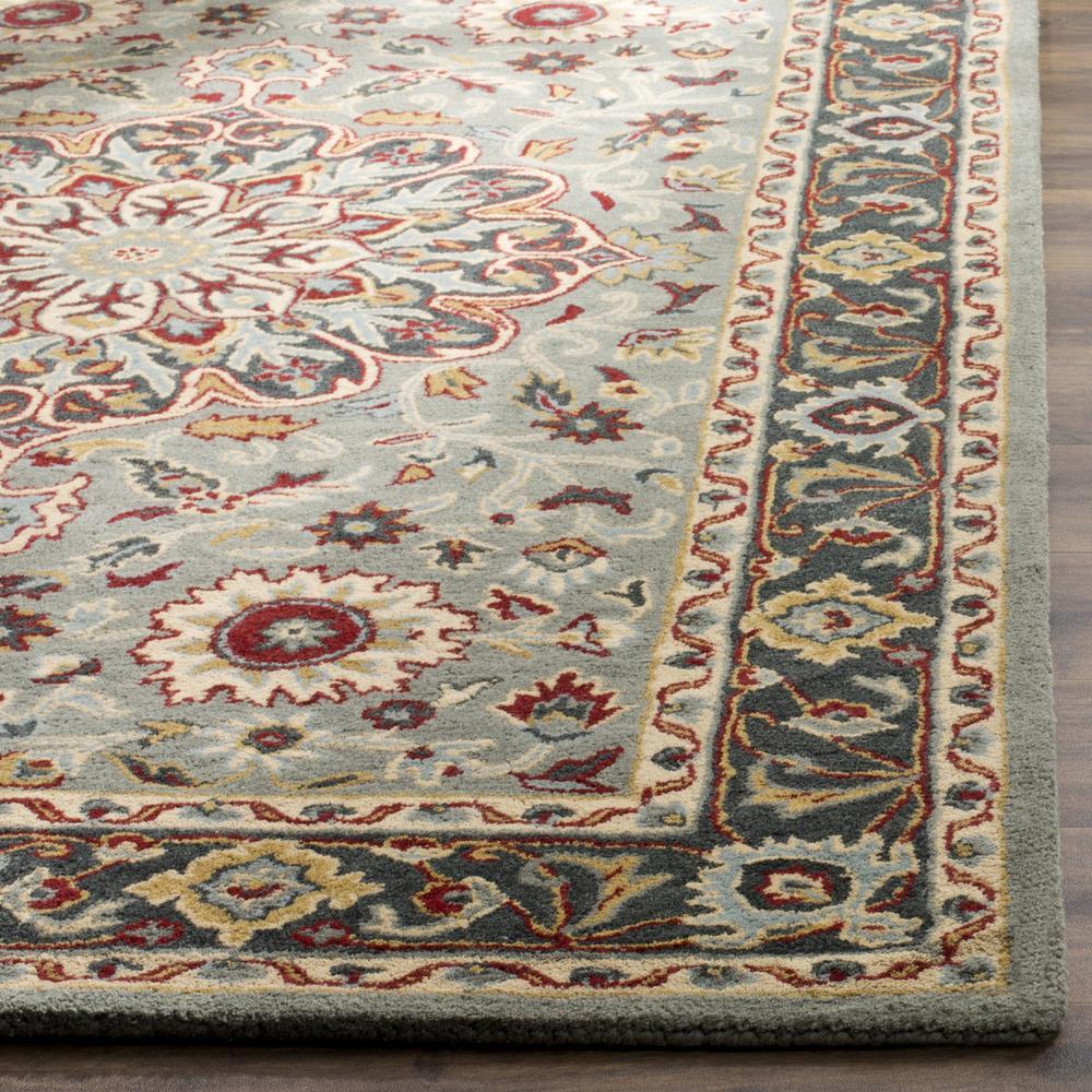 HERITAGE, GREY / CHARCOAL, 5' X 8', Area Rug
