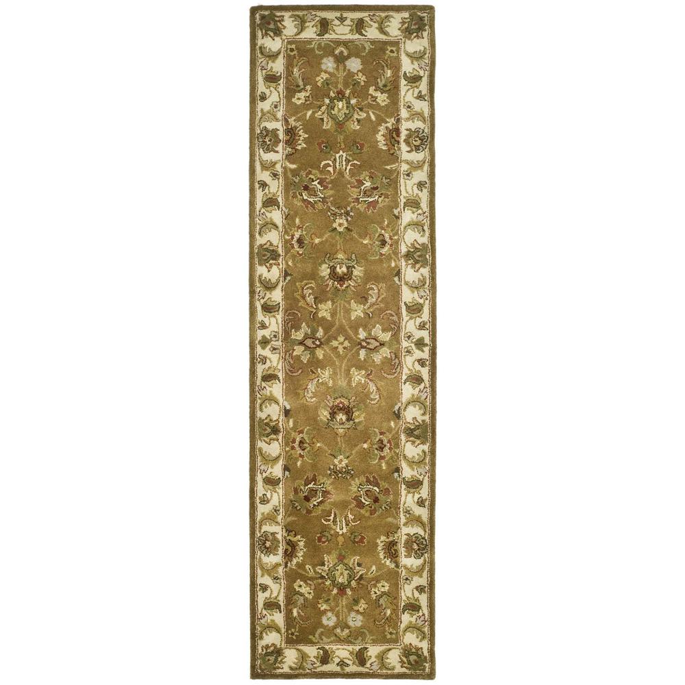 HERITAGE, MOCHA / IVORY, 2'-3" X 8', Area Rug