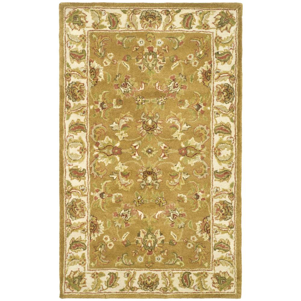 HERITAGE, MOCHA / IVORY, 3' X 5', Area Rug