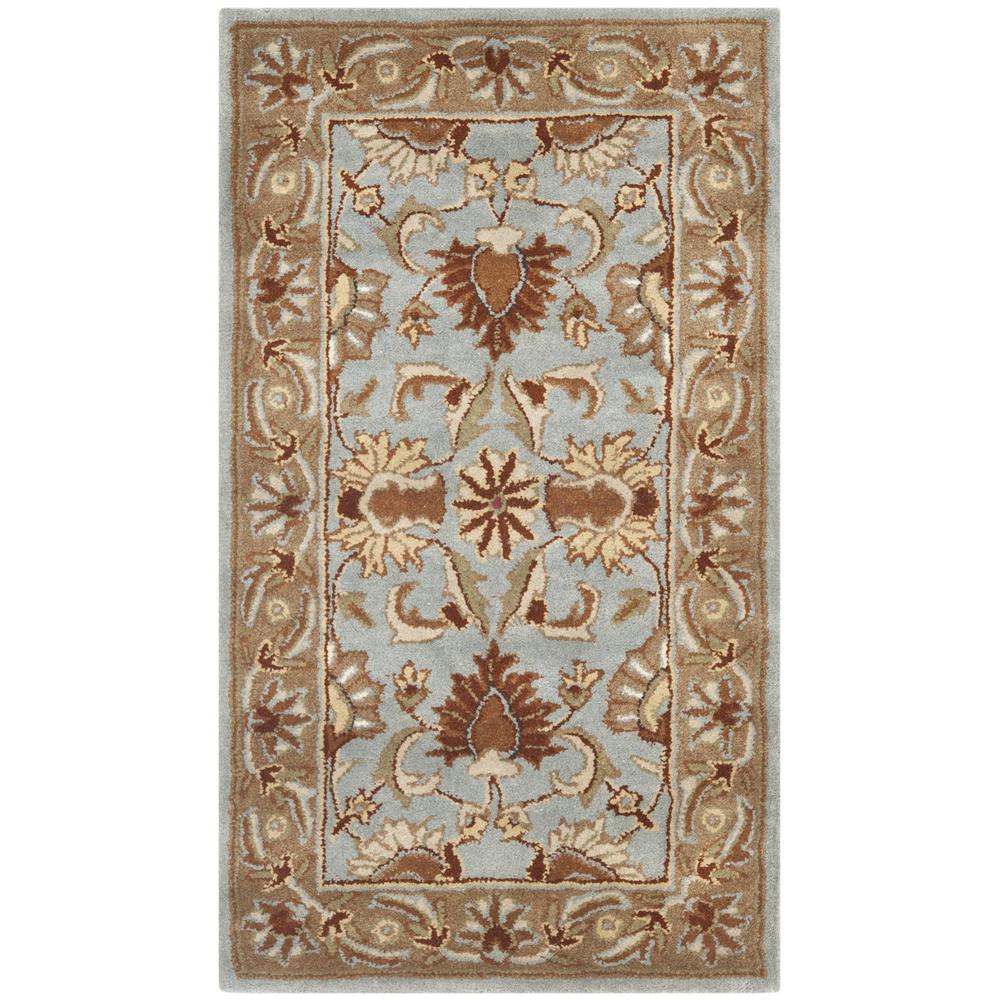 HERITAGE, BLUE / BEIGE, 2'-3" X 4', Area Rug, HG822A-24