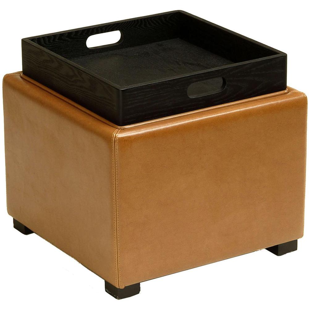 BOBBI TRAY STORAGE OTTOMAN, HUD4006C