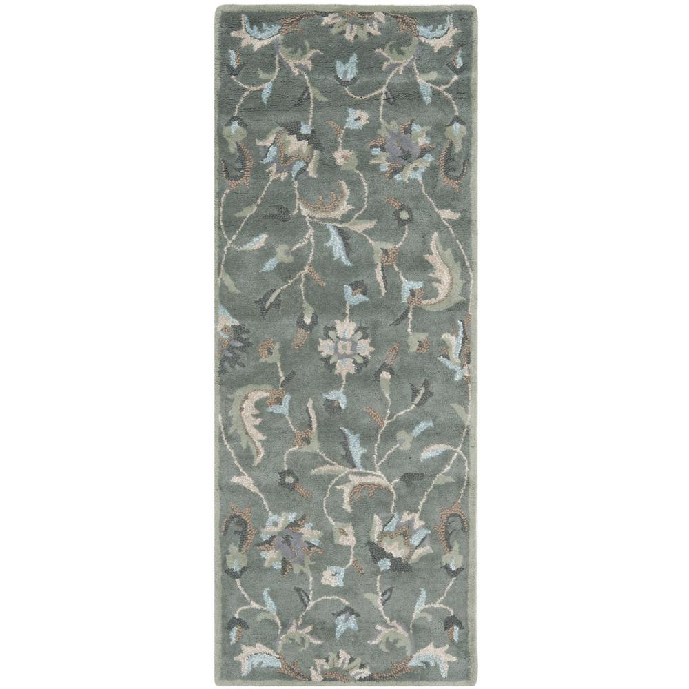 JARDIN, GREY / MULTI, 2'-3" X 6', Area Rug