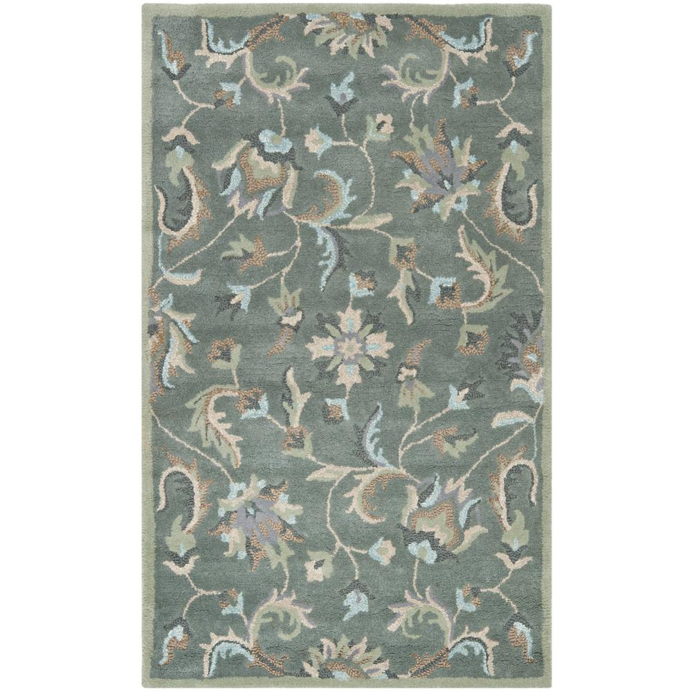 JARDIN, GREY / MULTI, 3' X 5', Area Rug