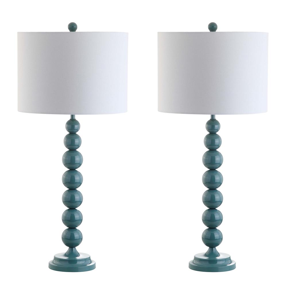 JENNA 31.5-INCH H STACKED BALL LAMP, LIT4090C-SET2