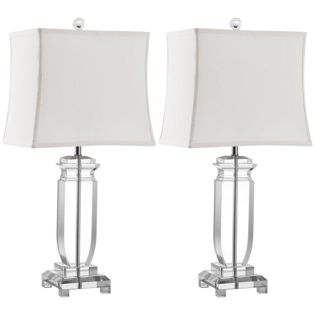 OLYMPIA 24-INCH H CRYSTAL TABLE LAMP