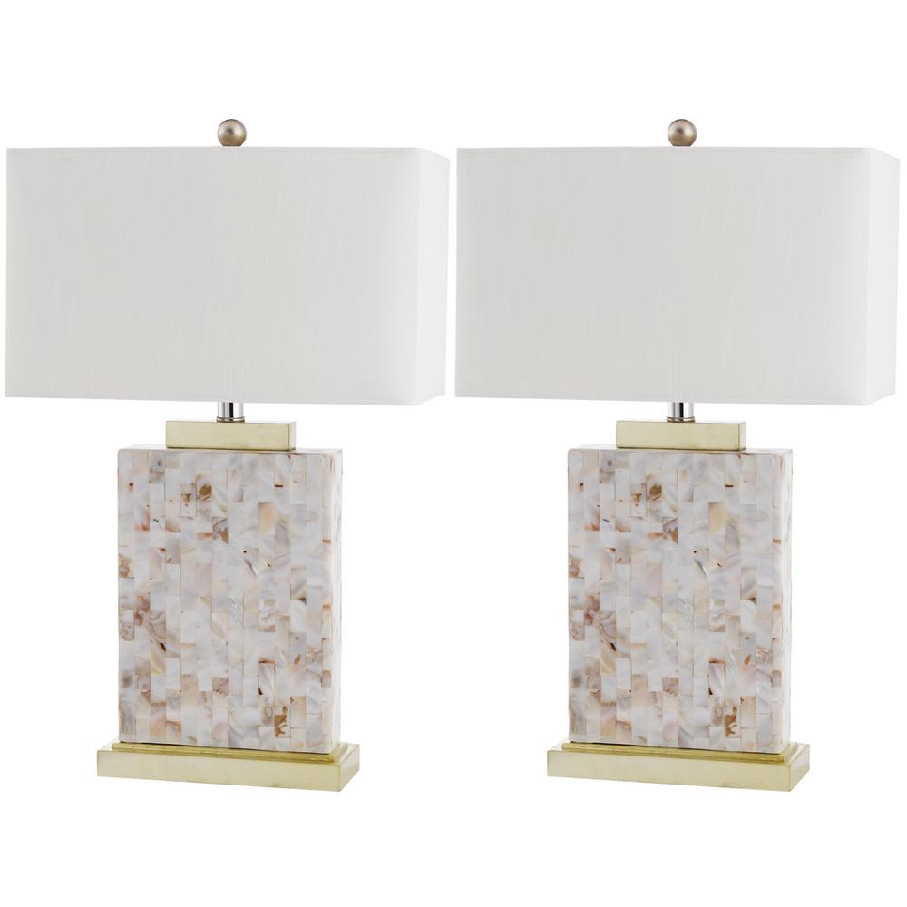 TORY 24.5-INCH H SHELL TABLE LAMP