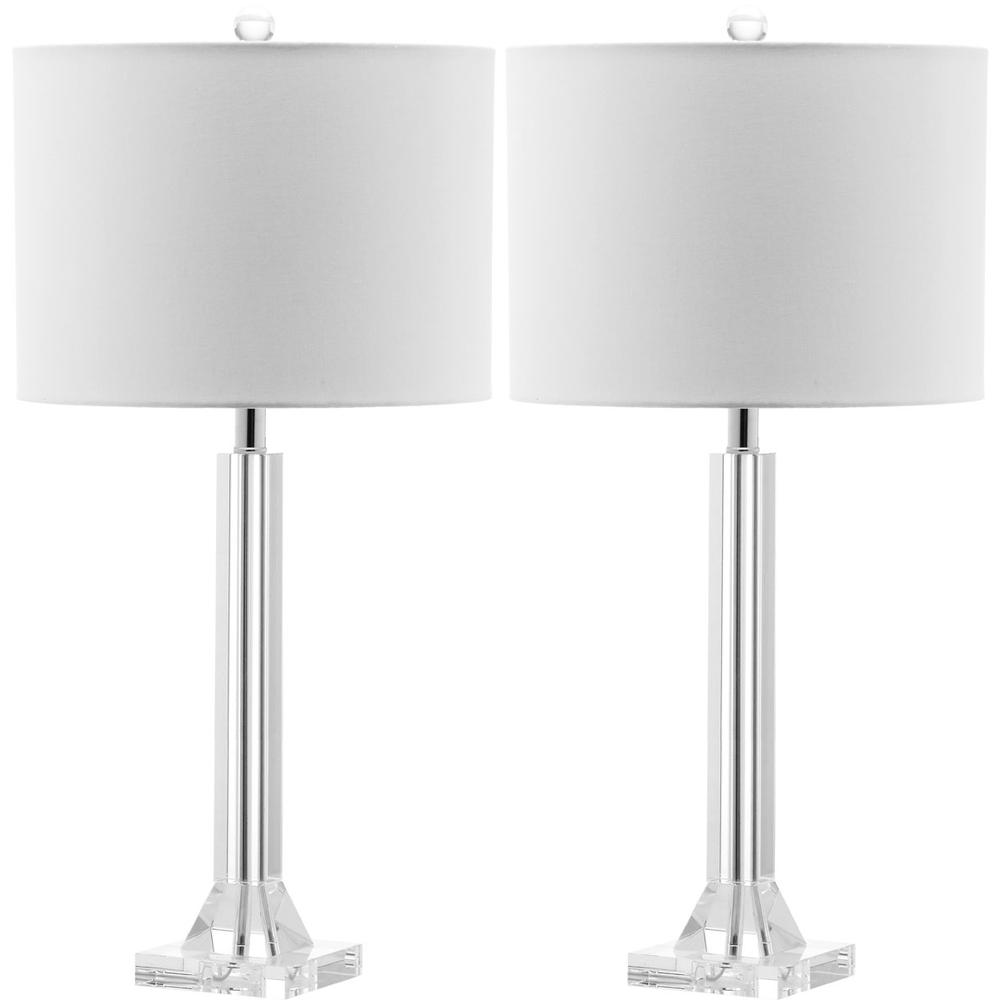 TYRONE 27-INCH H CRYSTAL COLUMN LAMP