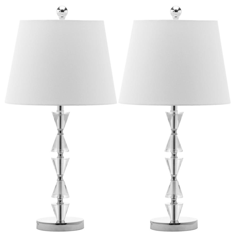 DECO 24.5-INCH H PRISMS CRYSTAL LAMP