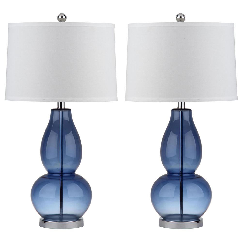 MERCURIO 28.5-INCH H DOUBLE GOURD LAMP, LIT4155C-SET2