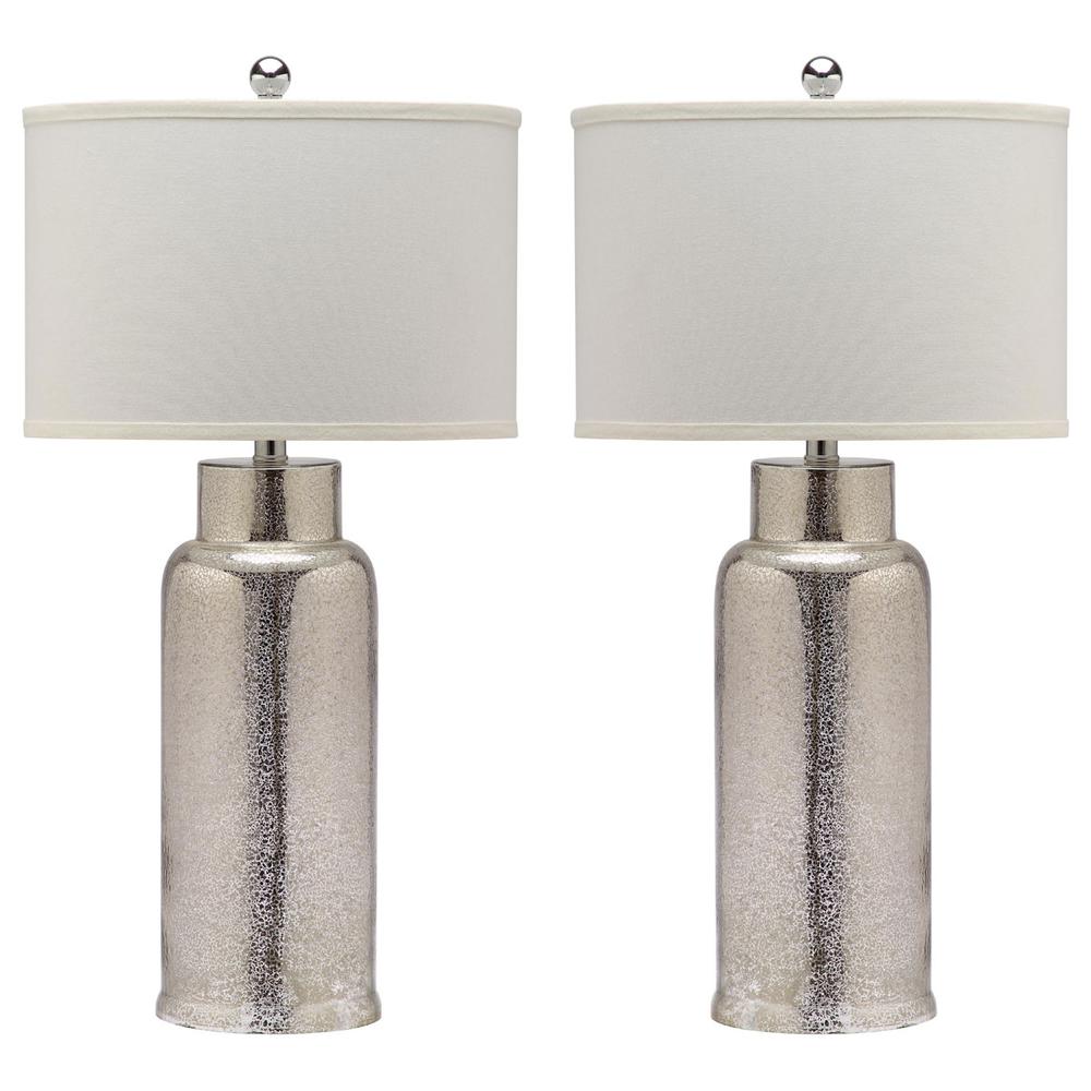BOTTLE 29-INCH H GLASS TABLE LAMP, LIT4157D-SET2