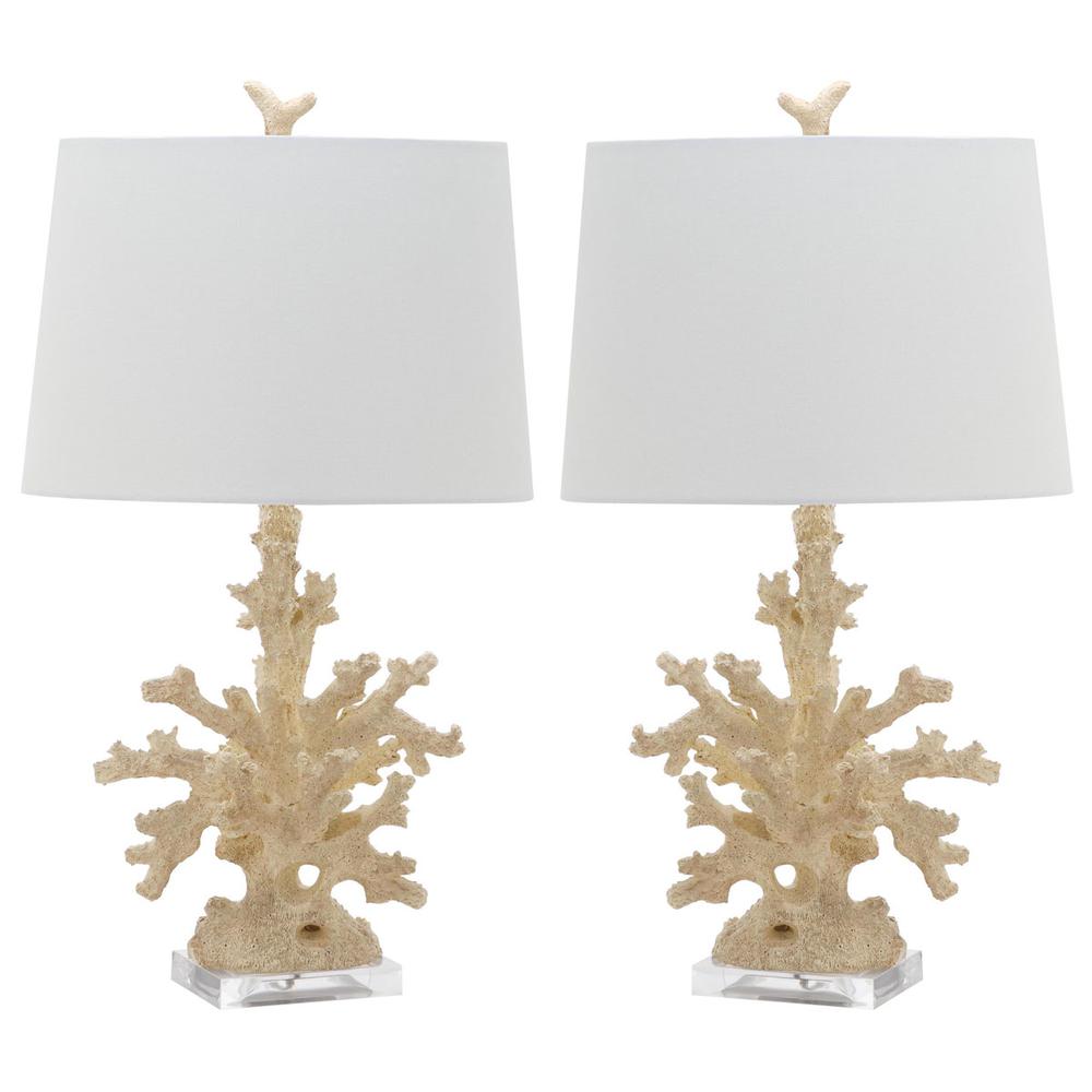 CORAL BRANCH 28.5-INCH H TABLE LAMP, LIT4161A-SET2