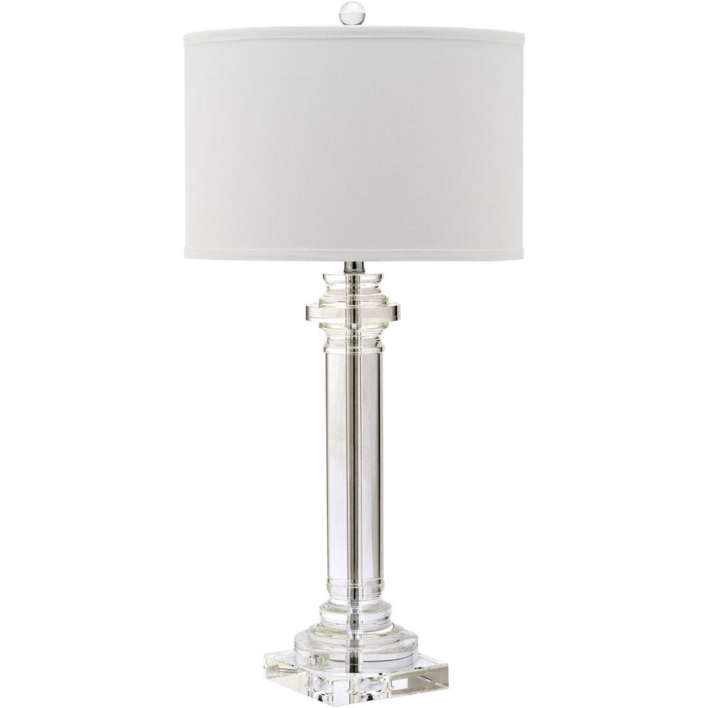 NINA 30-INCH H CRYSTAL COLUMN LAMP