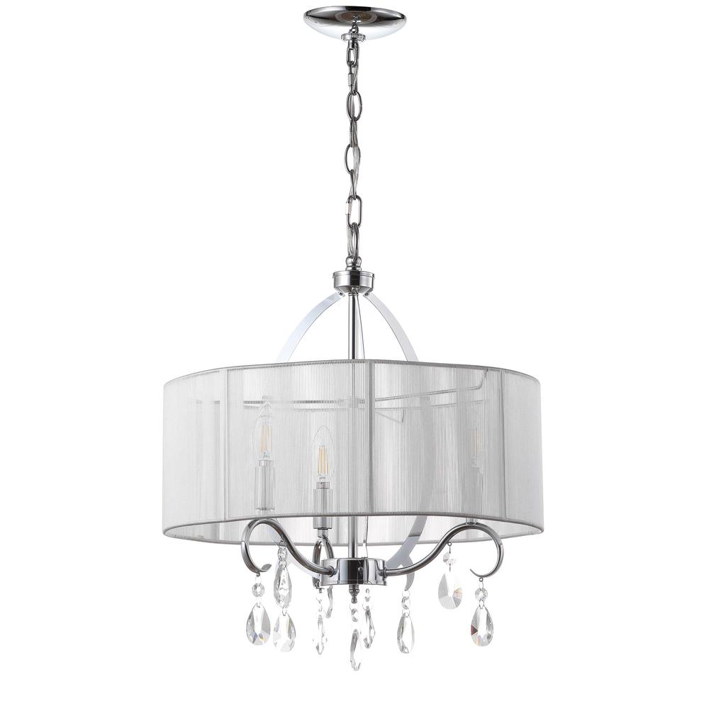 New Vienna Chandelier, Chrome