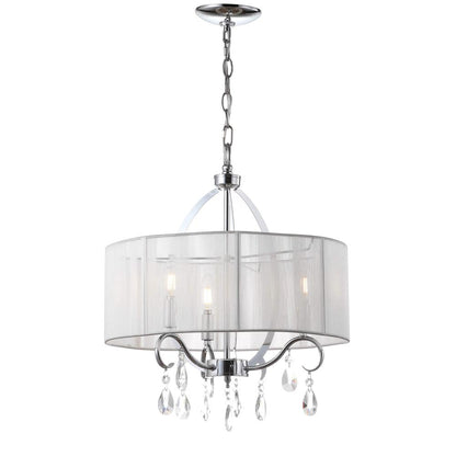 New Vienna Chandelier, Chrome