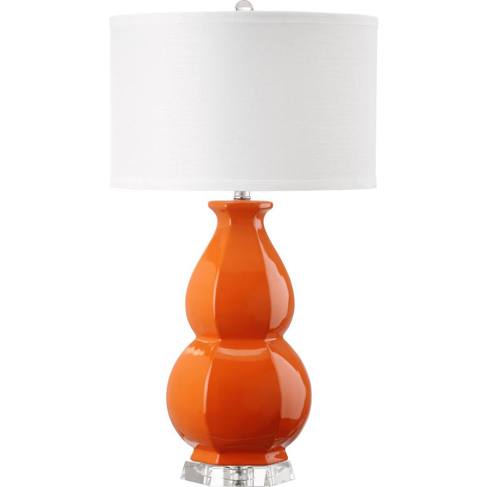 JUNIPER 30-INCH H ORANGE TABLE LAMP